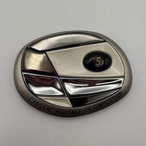 Cadillac Heritage of Ownership Grille Medallion 5 Years